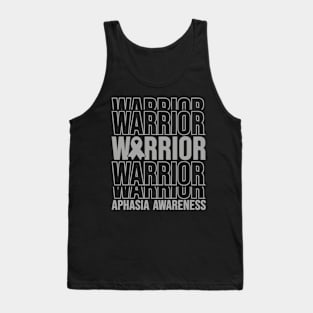 Aphasia Awareness Aphasia Warrior Tank Top